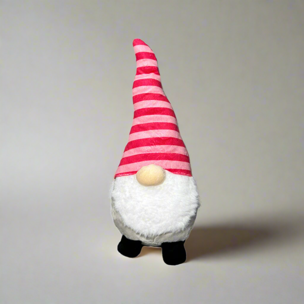 Pink Gnome Crinkle Toy